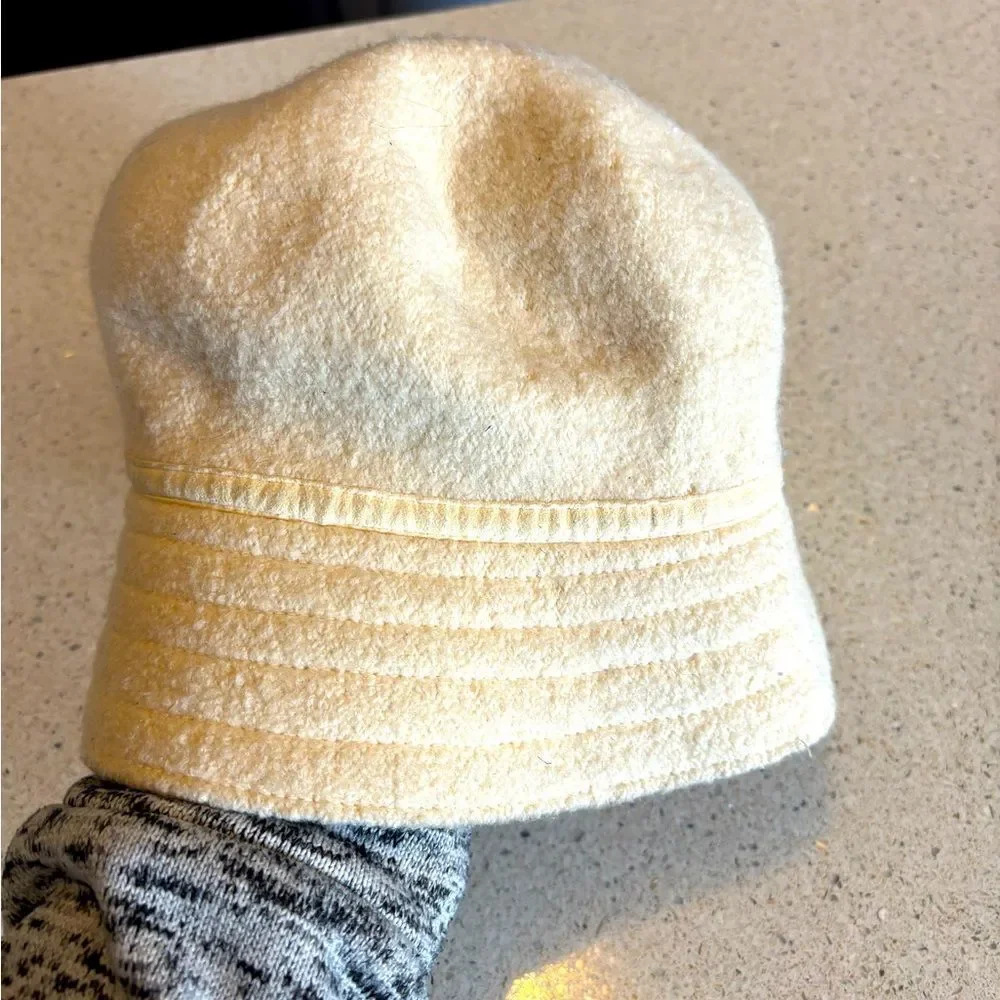 Cream Bucket Hat by Talbots